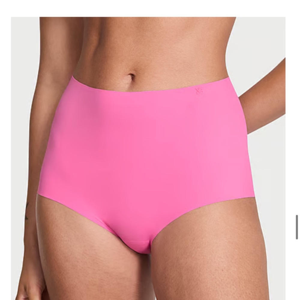 🎀Seamless Pink High-Waist Briefs